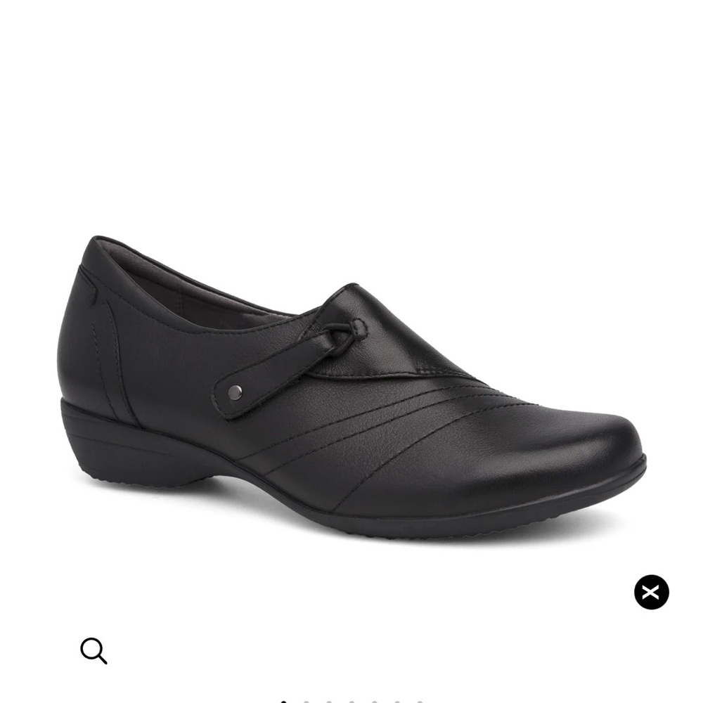 Dansko Women's Franny Black Leather Mules